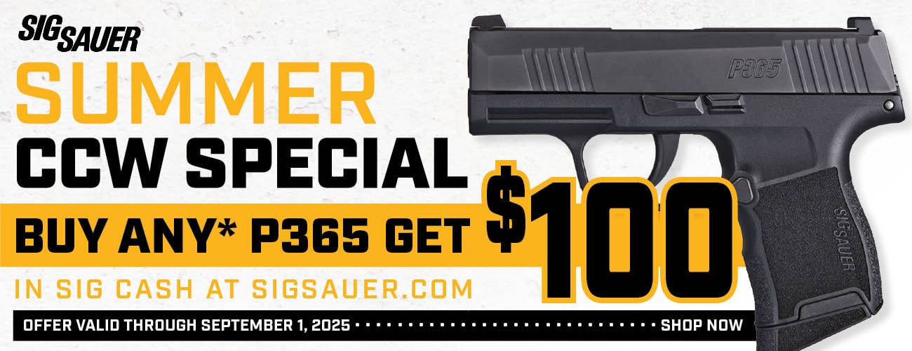 SIG Summer CCW Special Rebate
